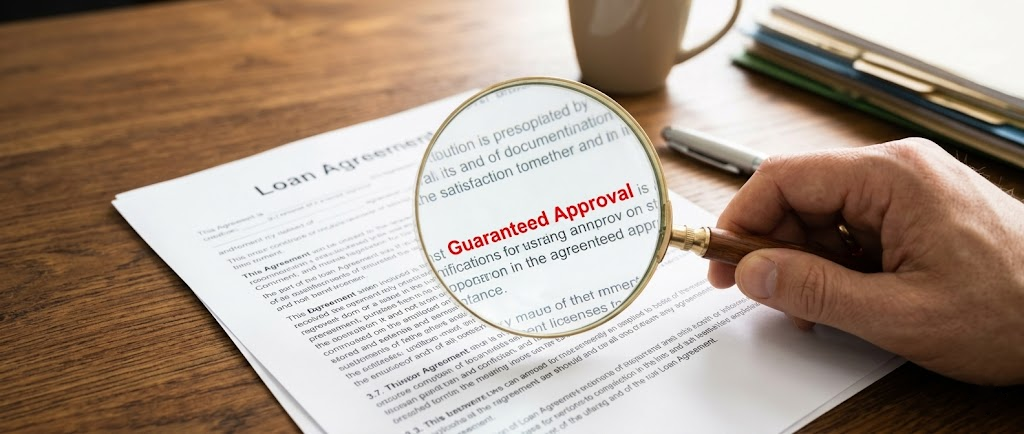 Investigating the risks of guaranteed approval on urgent loans for bad credit.