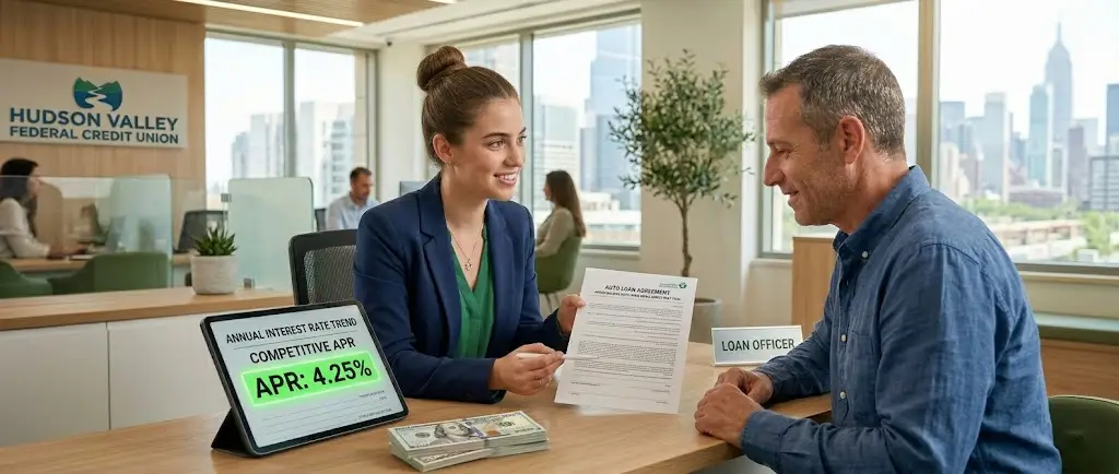 Getting approved for auto loans bad credit programs at a local credit union.