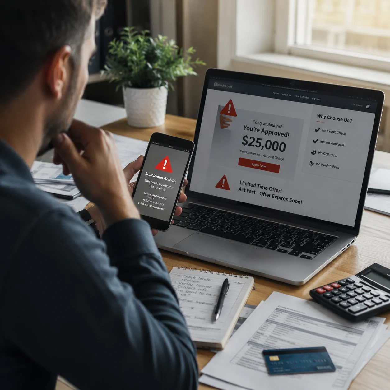 Loan Scams – How to Spot Fake Lenders